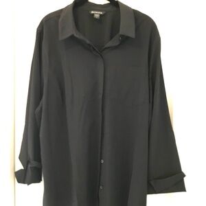 Athleta Everlasting Top, Black, Size 1X